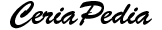 ceria pedia official logo black