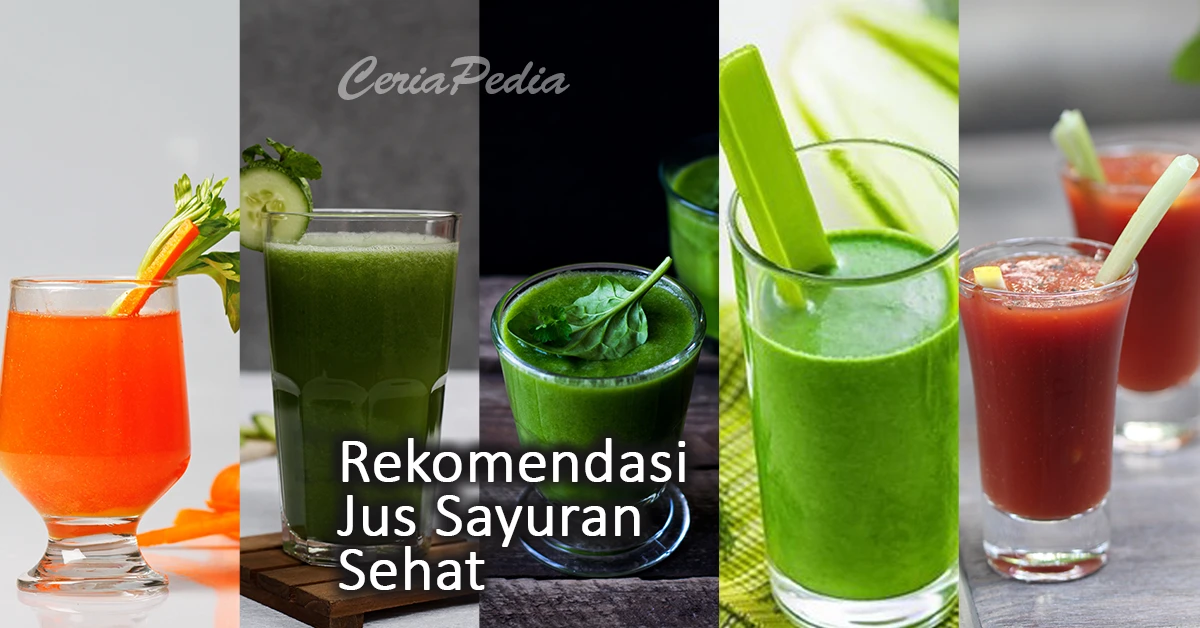 5 rekomendasi jus sayuran sehat