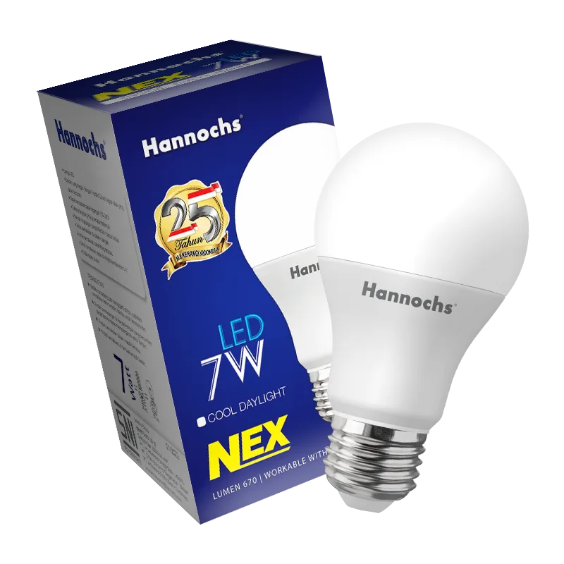 bola lampu led Hannochs LED NEX 7Watt