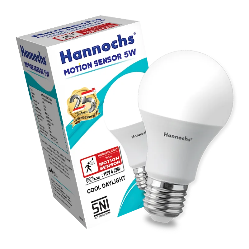 lampu led Hannochs Sensor Gerak 5Watt