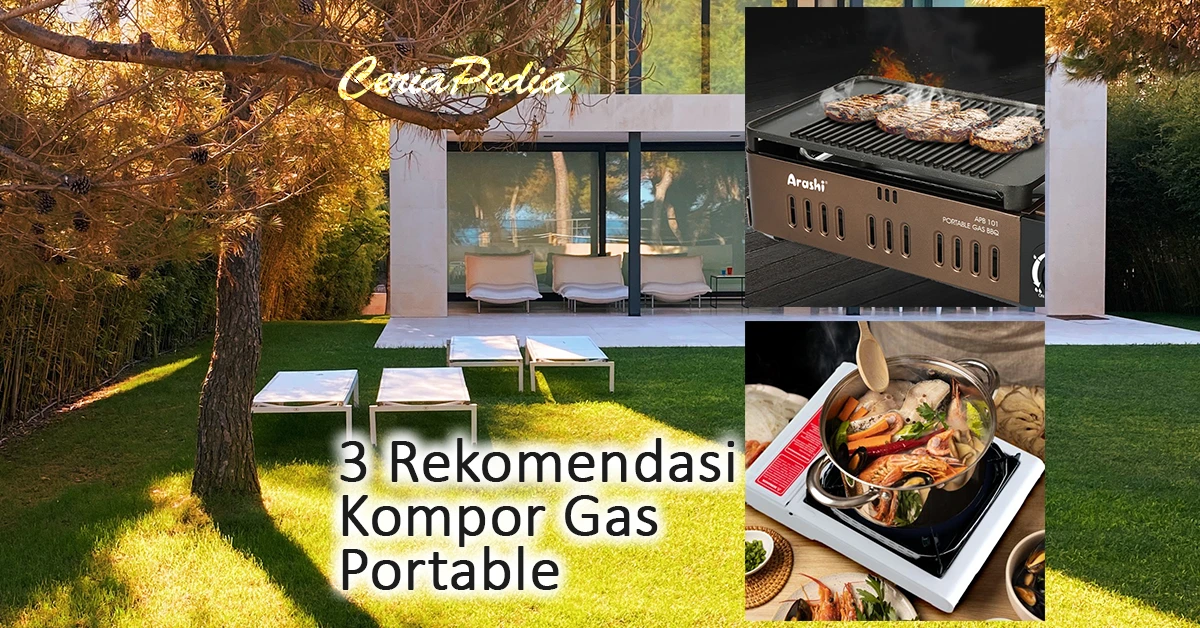 3 rekomendasi kompor gas portable terbaik