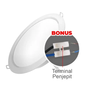 bonus terminal penjepit downlight led hannochs easy-iii 18watt ibr tricolour