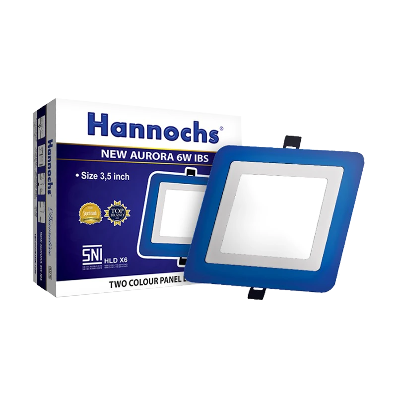 kotak Hannochs New Aurora 6Watt IBS CDL cahaya putih