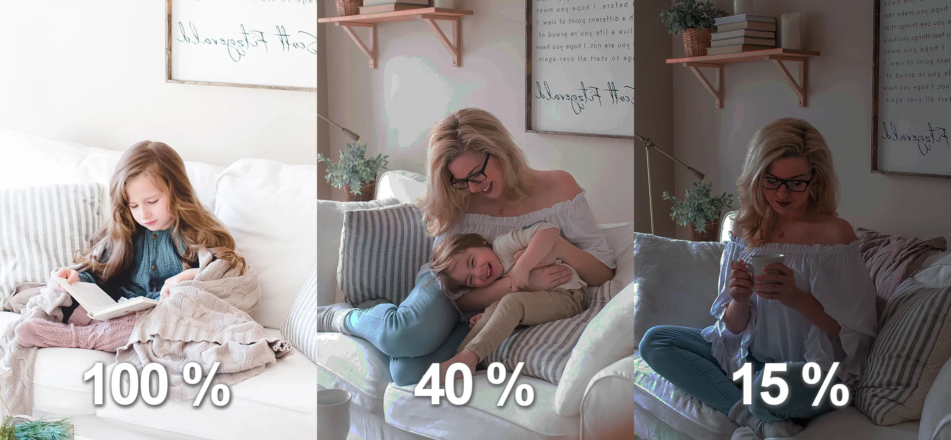 ilustrasi lampu hannochs 3 terang cahaya