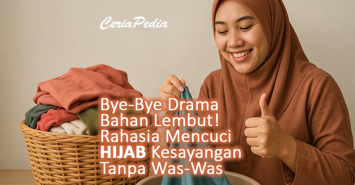 Bye-Bye Drama Bahan Lembut! Rahasia Mencuci Hijab Kesayangan Tanpa Was-Was dengan Mesin Cuci Portabel Arashi