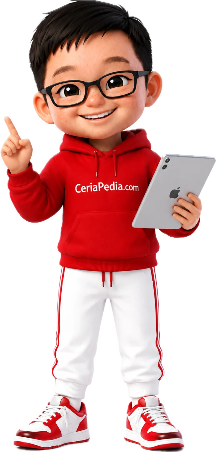 Ceria pedia explaining something