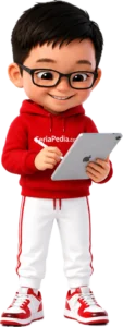 Ceria pedia writing someting
