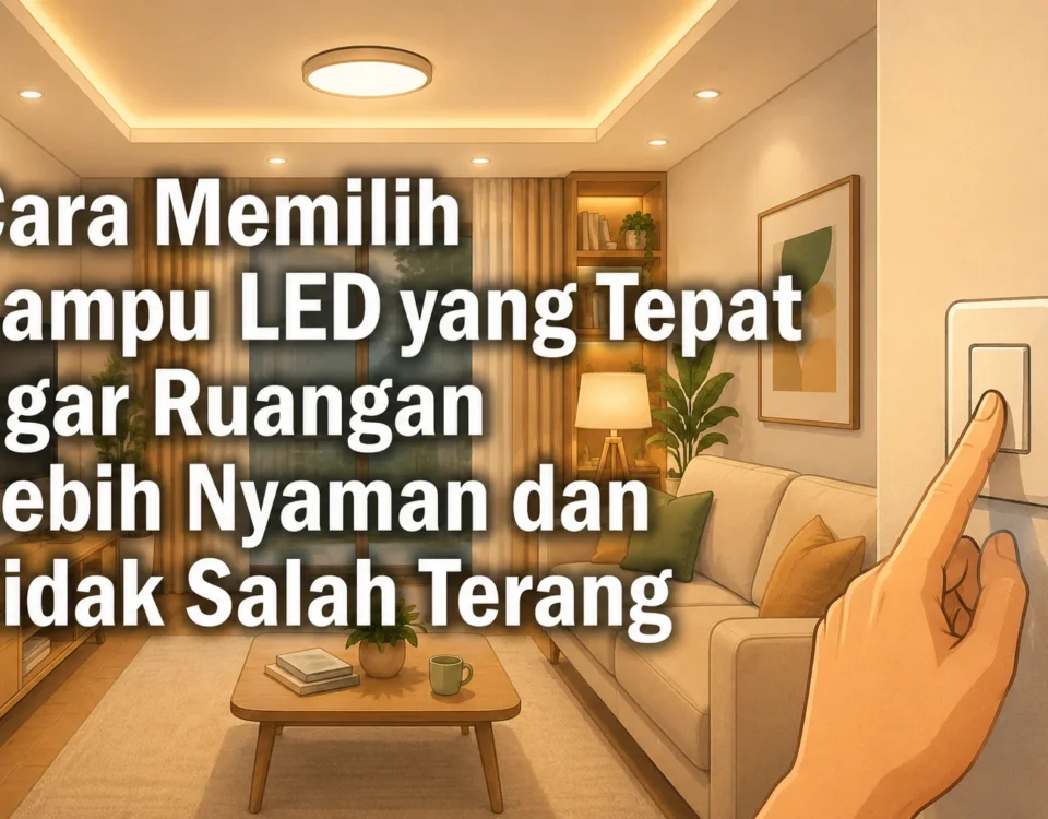 Cara Memilih Lampu LED yang Tepat 1 Cara Memilih Lampu LED yang Tepat